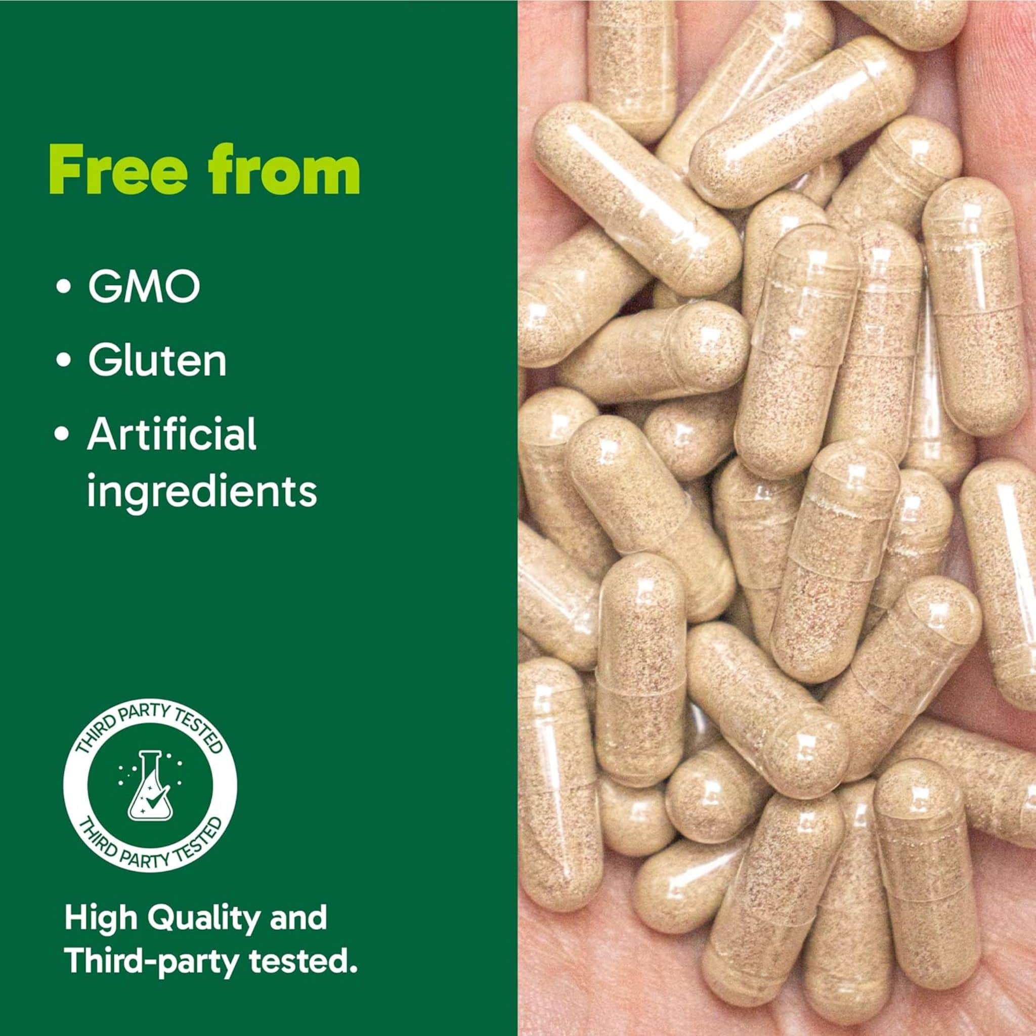 Organika Goutrin for Gout Pain Relief, 120 Vegetarian Capsules - Image 9